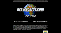 Desktop Screenshot of prayercards.com